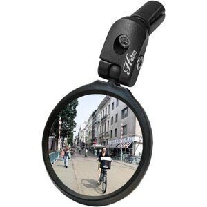 Bar End Bike Mirror, HD, Blast-Resistant, Glass Mirror, HF-MR090,Silver Glass